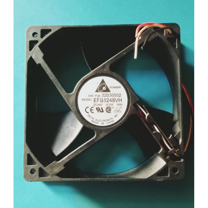 kipas delta 12×12 DC48V 0.15A bekas