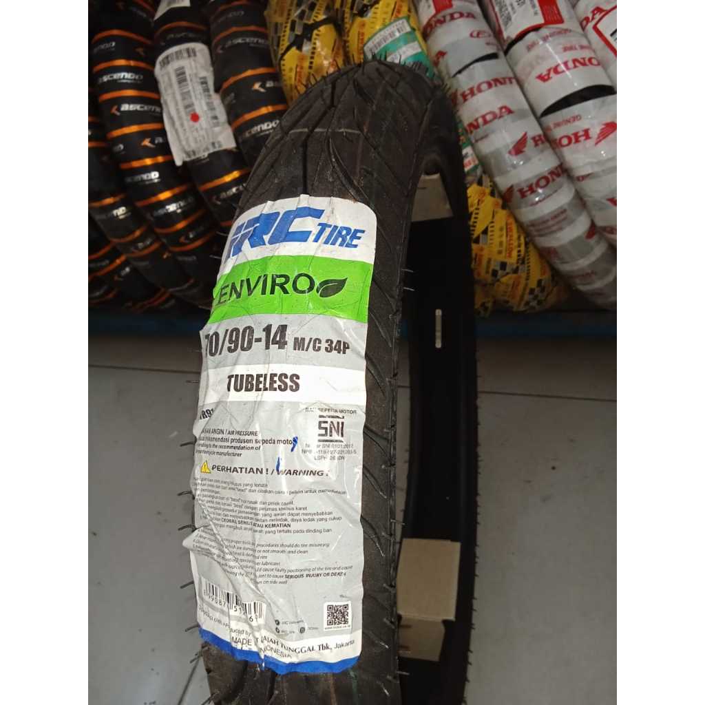 (Free Pentil)IRC Tubeles Enviro 70/90-14