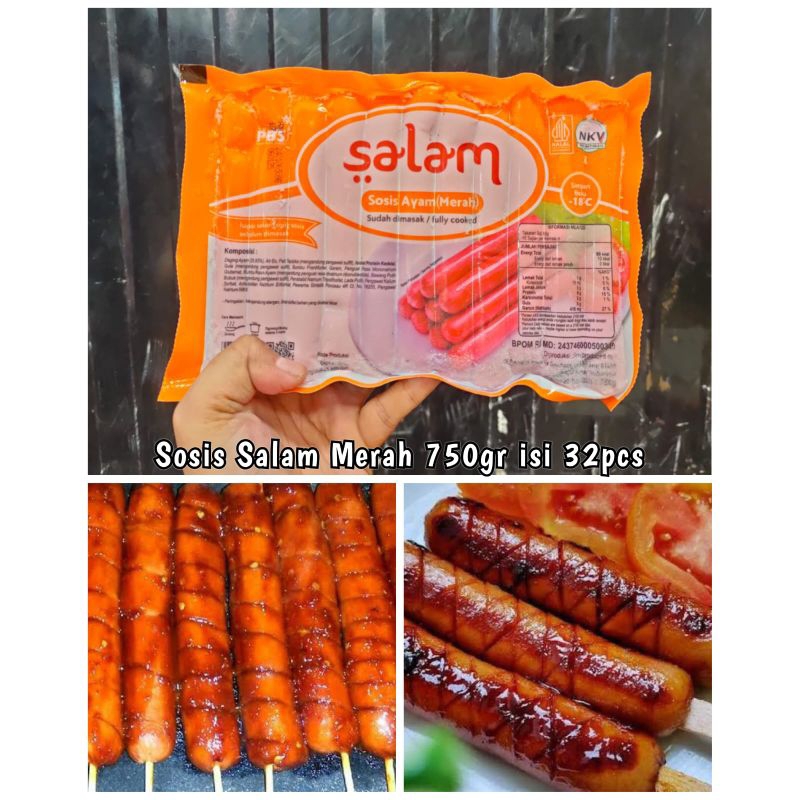 

sosis salam merah 750 gram