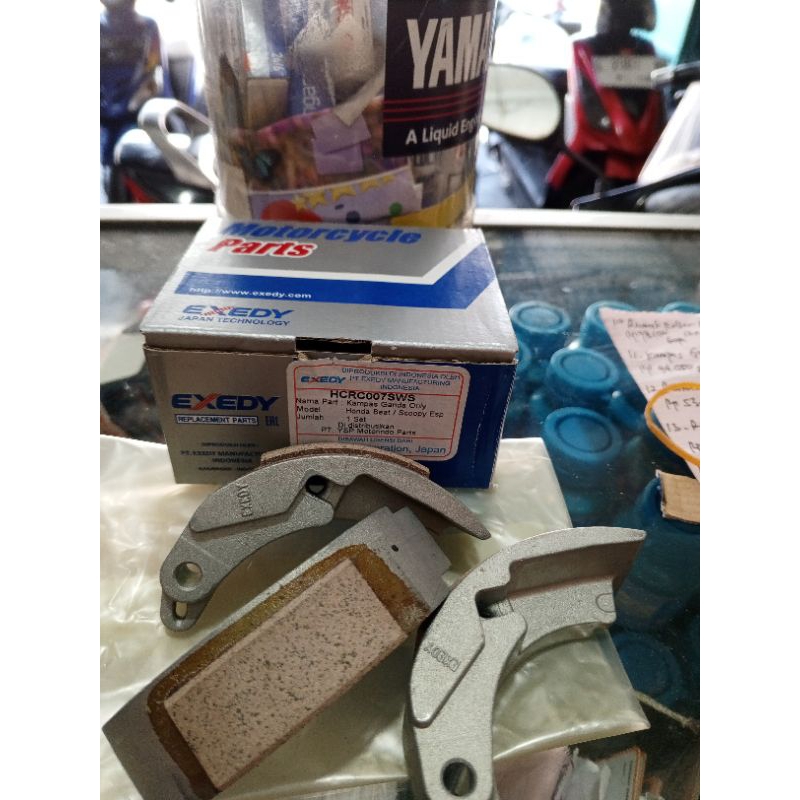 kampas ganda Honda Scoopy K16 EXEDY genuine
