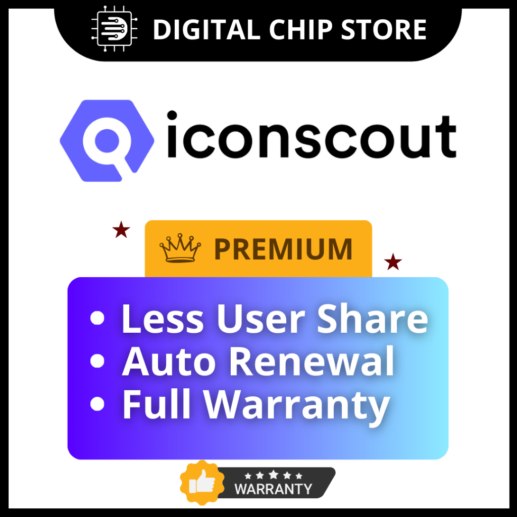 Iconscout | Icons, Illustrations, 3D Assets & Lottie Animations | 30 Days Premium | 100% Warranty & 
