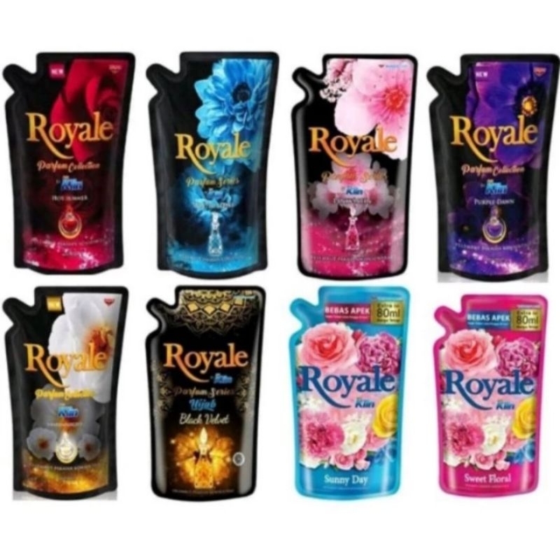 ROYALE So Klin Softener Parfum Series 650ML - Pewangi Pakaian