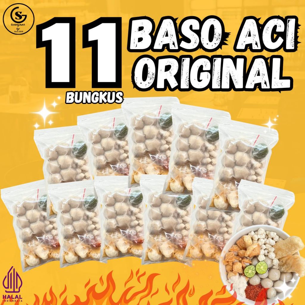 

PAKET HEMAT BANGET 11 BASO ACI ORI HOTPOT INSTAN
