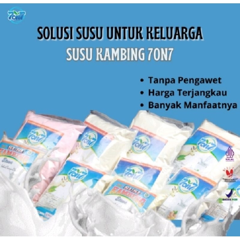 

SUSU KAMBING KEMASAN 250GR