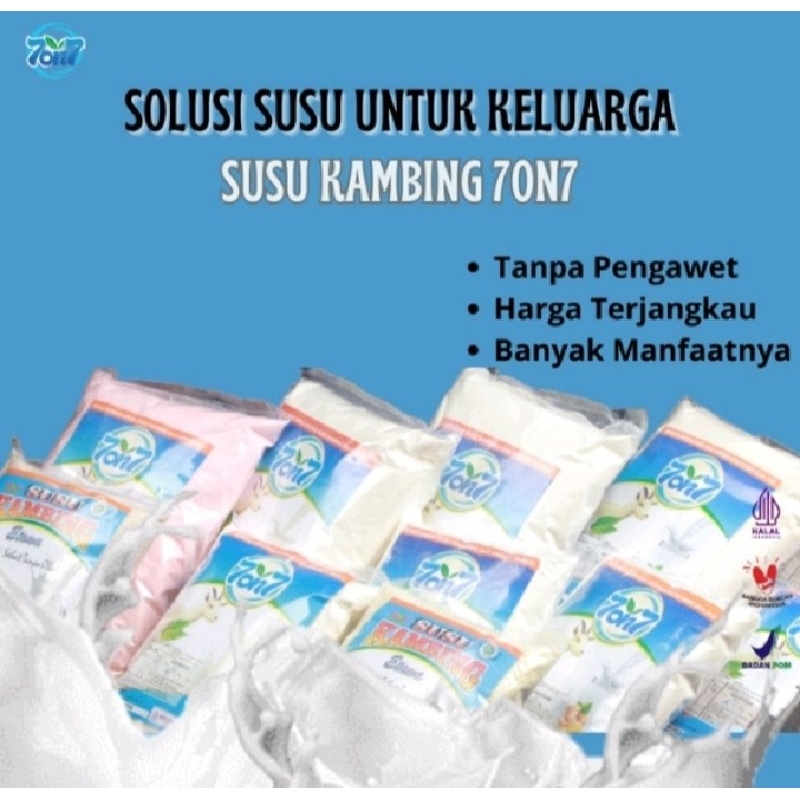 SUSU KAMBING KEMASAN 250GR