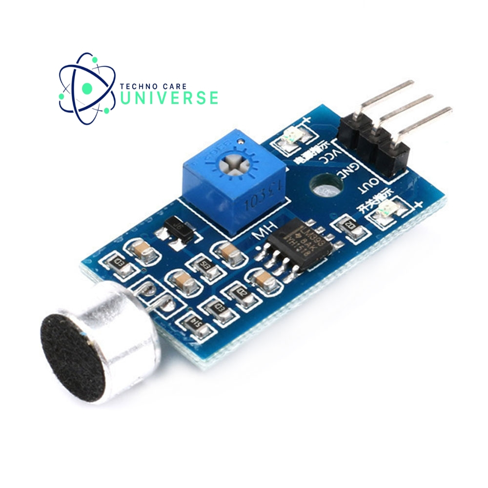 Sensor Suara KY-037 PCB Biru