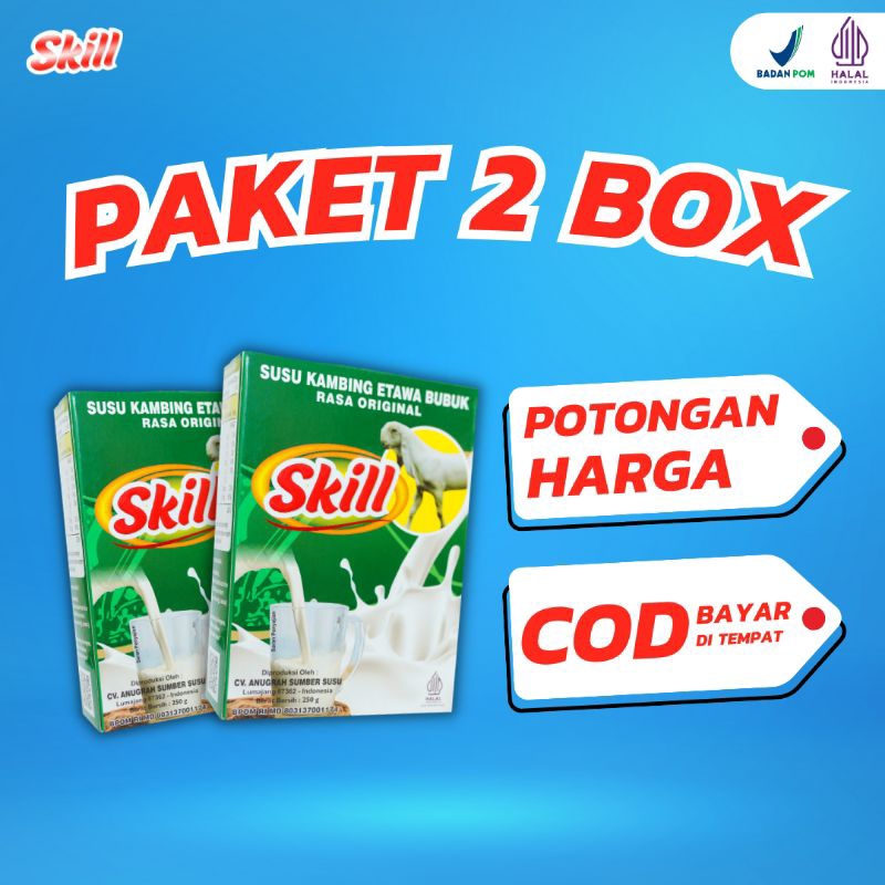 

paket hemat 2 box susu kambing etawa skill – pilihan tepat hidup sehat