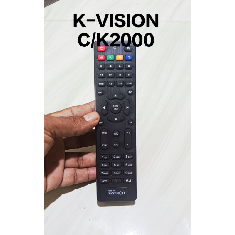 REMOT RECEIVER K-VISION C/K2000 REMOTE STB