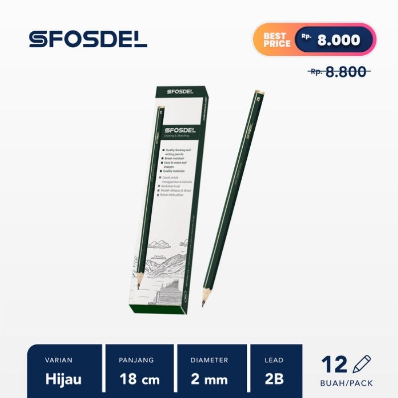 

PENSIL 2B 9000 PENSIL UJIAN HARGA ECERAN