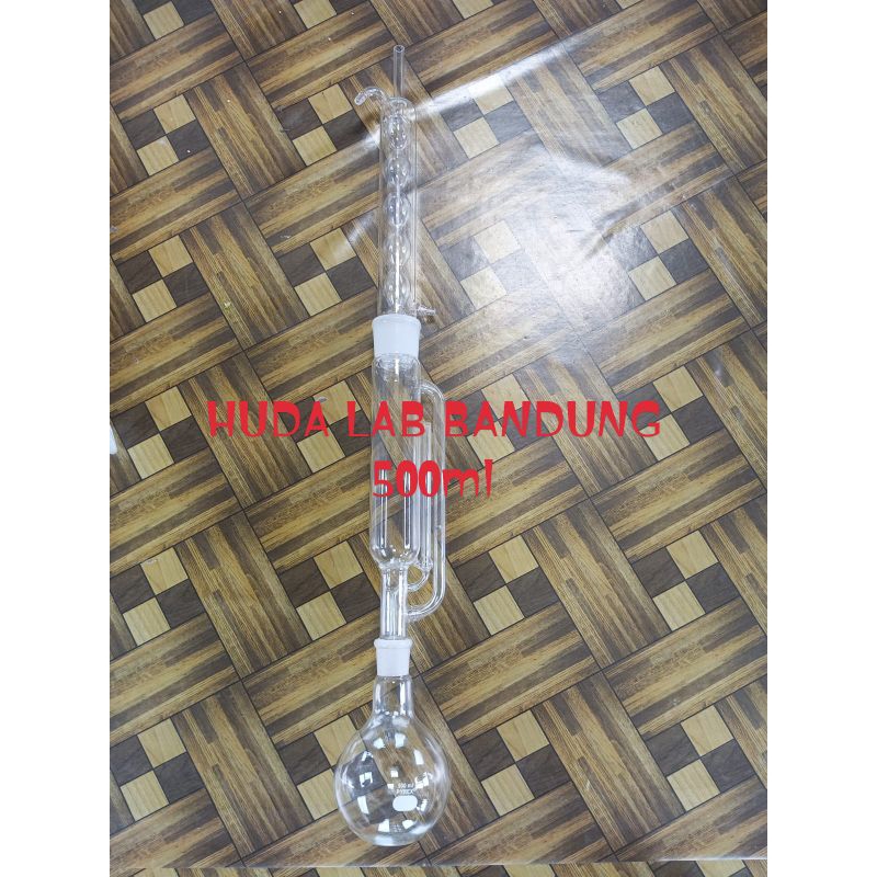 soxhlet extractor 500ml pyrex