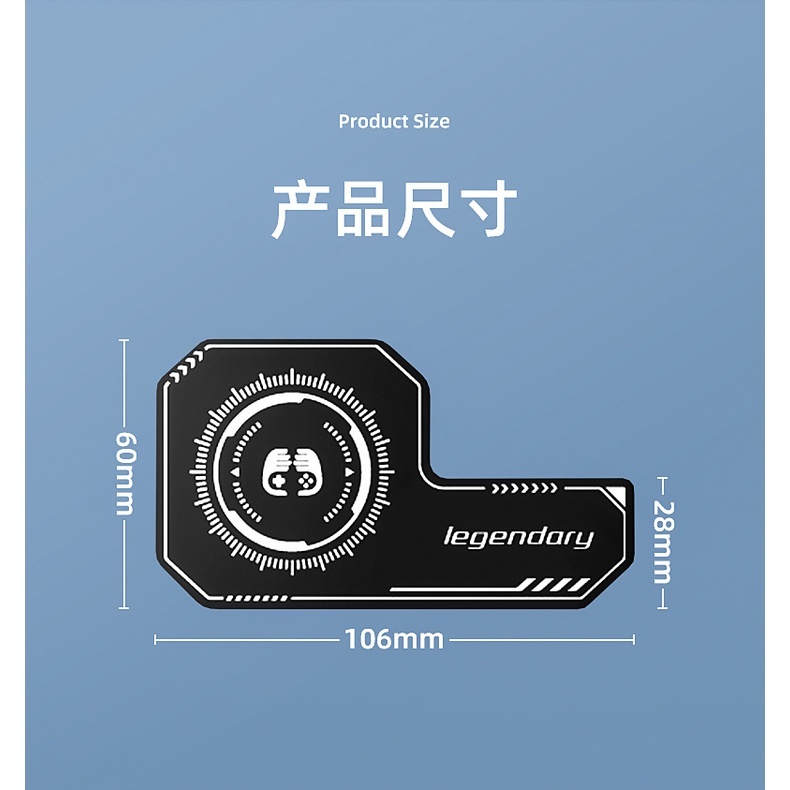 Nembershop - Legendary Heatsink Aluminium Pad Pendingin HP