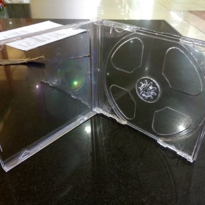 (KARTONAN) CASE CD Mika tebal GTPRO kotak DVD Case GT-Pro SINGLE (1 DUS ISI 200PCS)