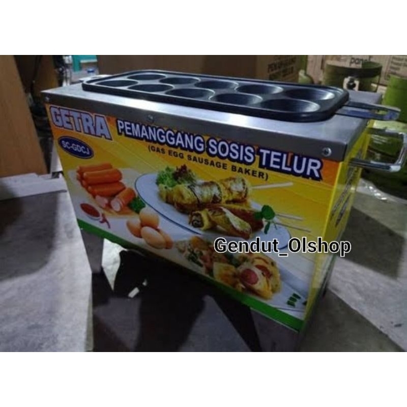 (Khusus Wilayah Kota Palembang) Pemanggang Sosis Telur GETRA SCGDJ6 & SCDGJ10 (6 Lubang & 10 Lubang)