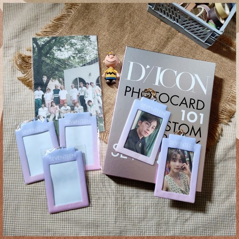 [ READY ] SEVENTEEN - DICON 101 BINDER PC HOLDER MINI POSTER KEYRING OFFICIAL