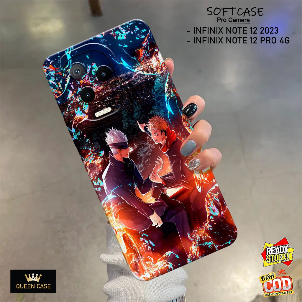 Case Hp INFINIX NOTE 12 2023 , INFINIX NOTE 12 PRO 4G Terbaru - Fashion Case ANIME - Casing Hp INFIN