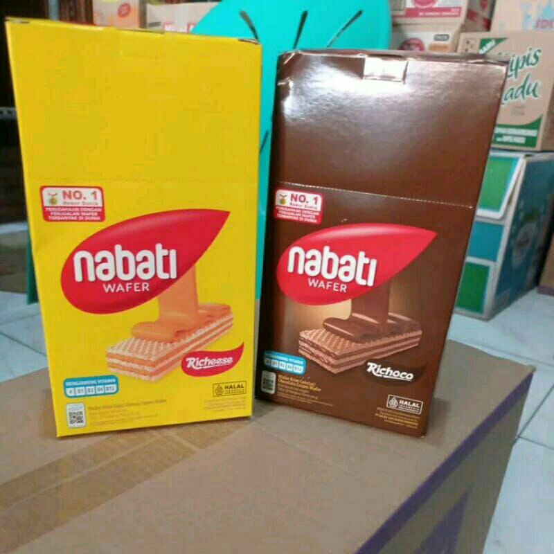 

Nabati Wafer Krim isi 20pc