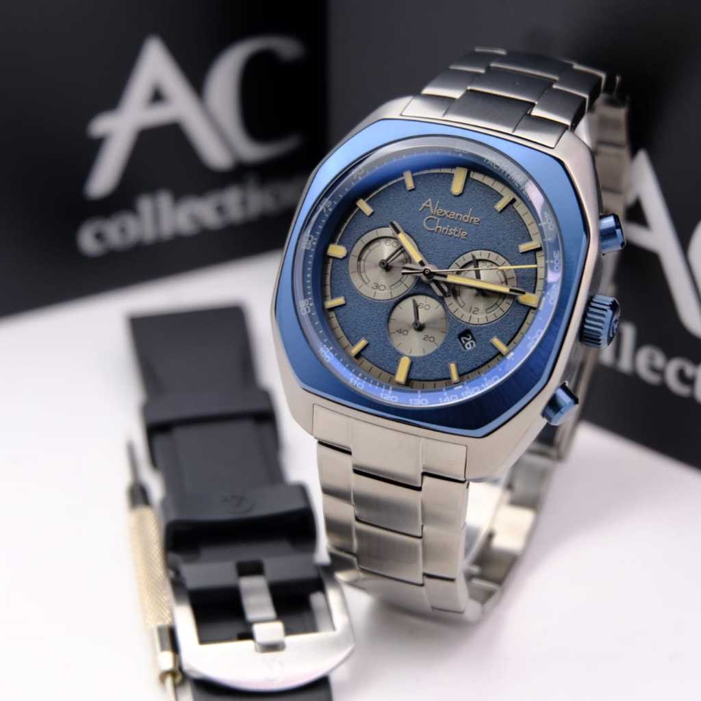 Jam Tangan Pria Alexandre Christie Original AC6666