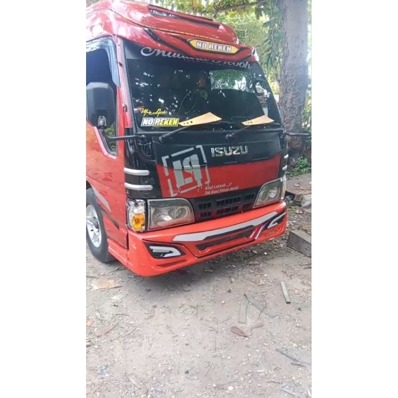 Bemper isuzu elf macan