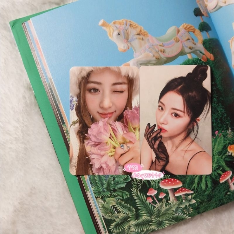 ୨୧ BOOKED  Photocard Official Le Sserafim Yunjin Tulip Antifragile Unforgiven