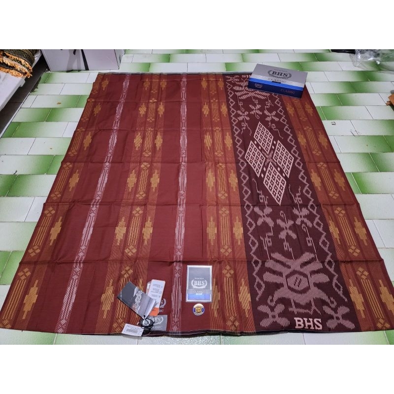 Sarung BHS Classic Kawung KWG DOBBY LMP KDP Mix Grade Silver