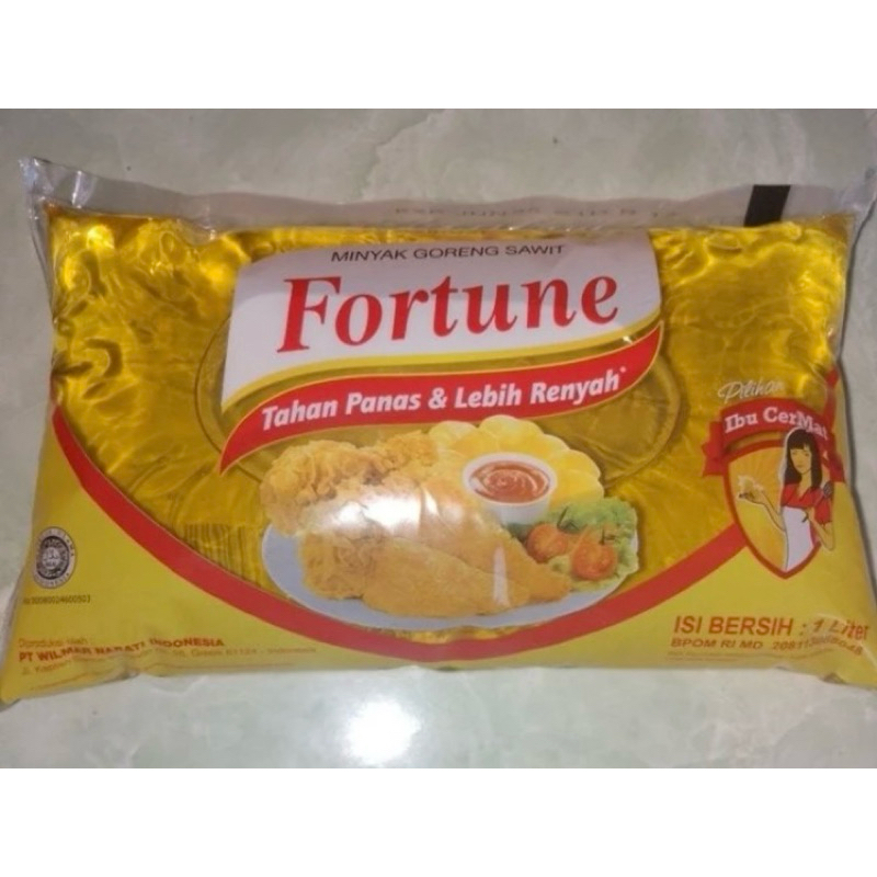 

minyak goreng fortune 1 liter