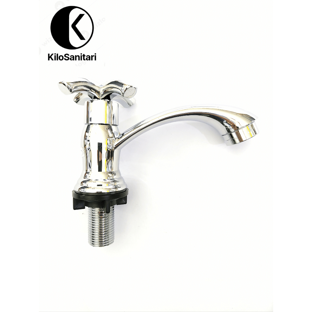 Kran Wastafel Putar Kepala Nenas / Keran Air Cuci Tangan Basin Duduk