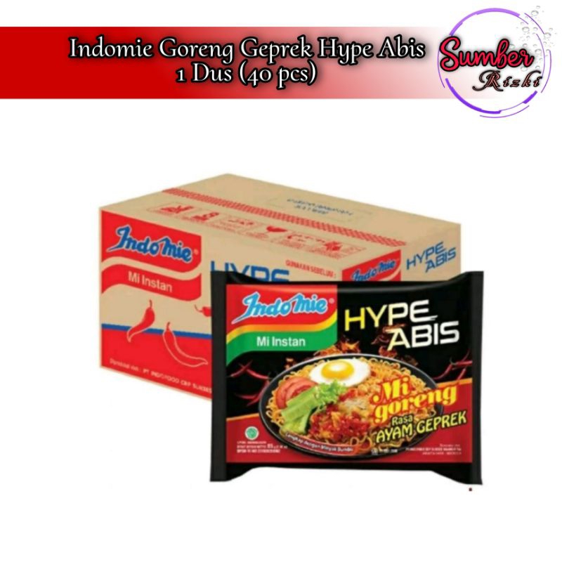 

Indomie Goreng Geprek 1 Dus (40pcs) Hype Abis