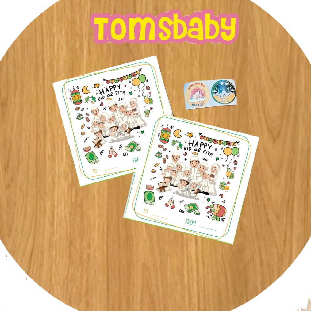 

FREE ITEM TOMSBABY Special Amplop Lebaran 224 1pack isi 2pc ART A1I5