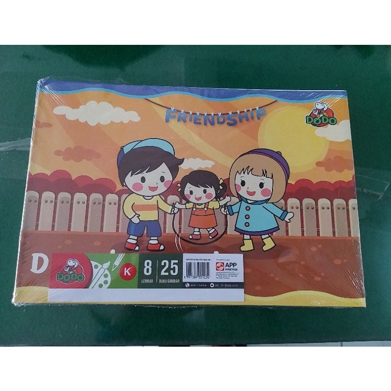 

PACK ISI 25 BUKU GAMBAR K KECIL DODO DRAWING BOOK ART Q3X5