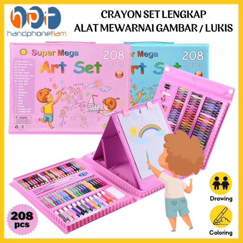 

Crayon Set 28 Pcs Pensil Warna Krayon OilPastel Anak Alat Menggambar Mewarnai Lengkap 28pcs Kit Art Supplies Painting Set For Children Spidol Kuas Cat Air Papan Lukis Hadiah Kado Ulang Tahun AnakAnak ART J9F9