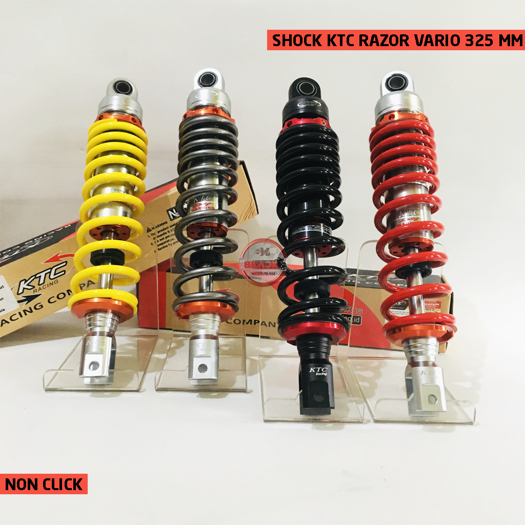 Skok Belakang Shockbreaker KTC Razor Non Click UK 325 MM Non Tabung Matic Single Shock BeatFi Esp De