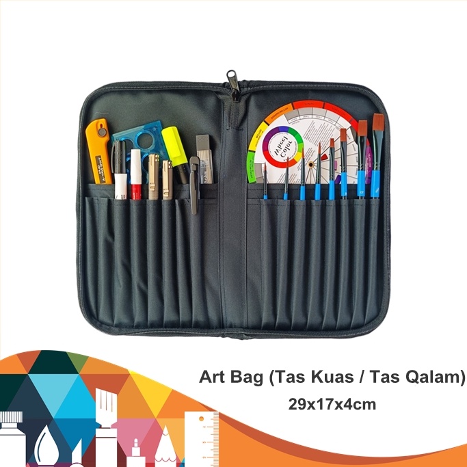 

Art Bag Tas Kuas Tas Qalam Art Supplies Bag Tas Perlengkapan Seni ART K7N4