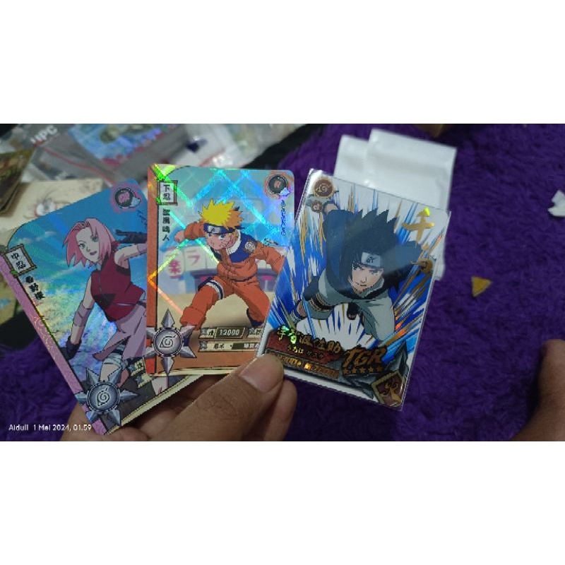 Kartu Naruto R - SR - SSR