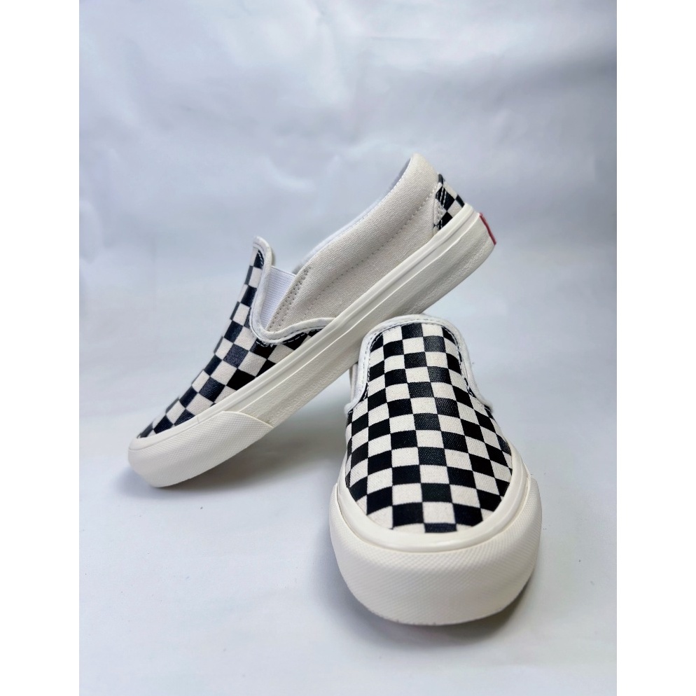 ART N55G Sepatu Slipon Twizey chechkerboard sepatu brand lokal keren pria wanita
