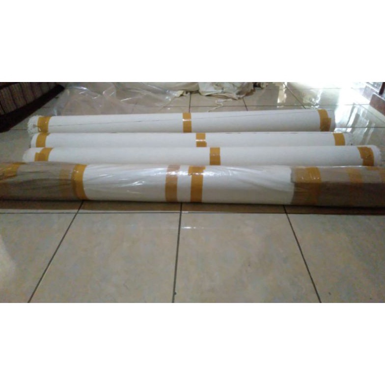 

Kanvas Roll Media Lukis Ukuran 2 mtr x 15 mtr 3mtr x 15 mtr Warna Putih Hitam Kuning Biru Berkualitas ART H8D5