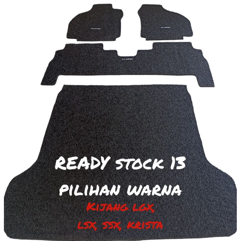 KARPET MIE MOBIL KIJANG KAPSUL LGX LSX SSX KRISTA