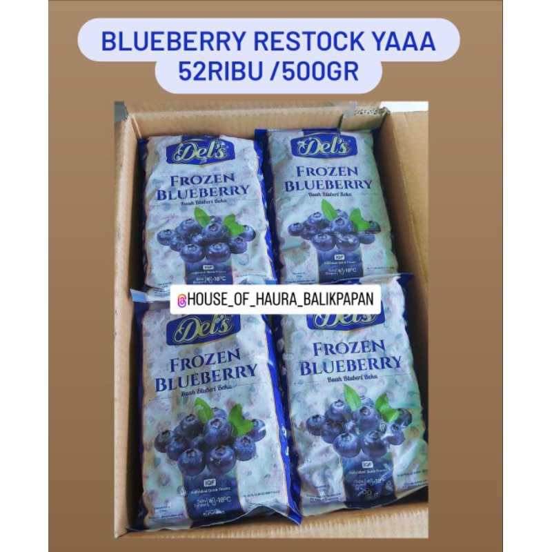 

Buah Frozen blueberry Strawbery Sirsak Alpukat Nangka Durian