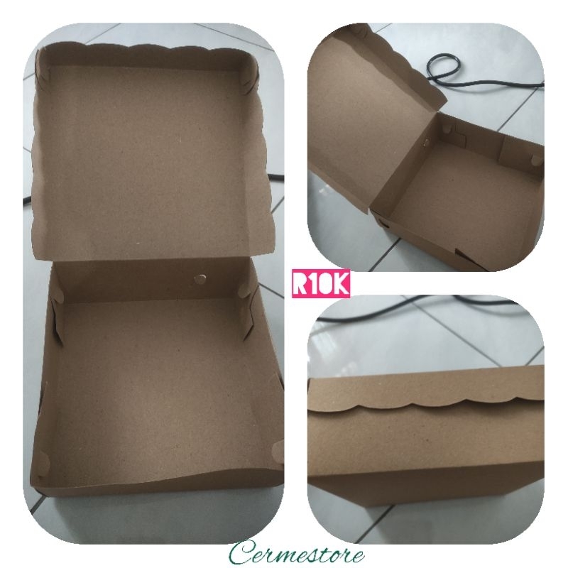 

(DAPAT 100 PCS) DUS NASI R10K / DUS NASI / DUS HAJATAN / DUS SNACK 20 CM