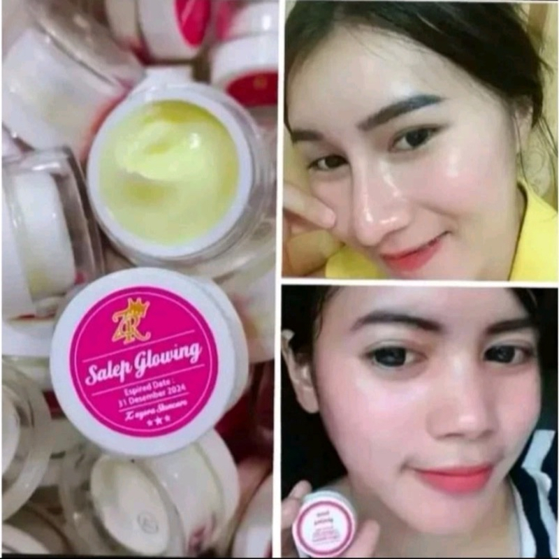 ‼️READY‼️SALEP PELICIN ZAYORA 5gr - SALEP PELICIN GLOWING ORI BY ZAYORA SKINCARE ORIGINAL - CREAM PE