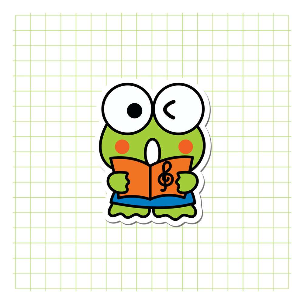 

Sticker Sanrio Keroppi