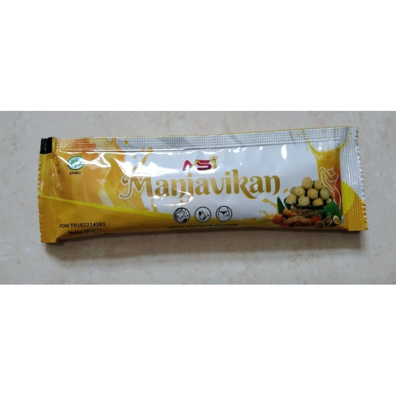 

Manja Vikan minuman rasa jeruk 20gram