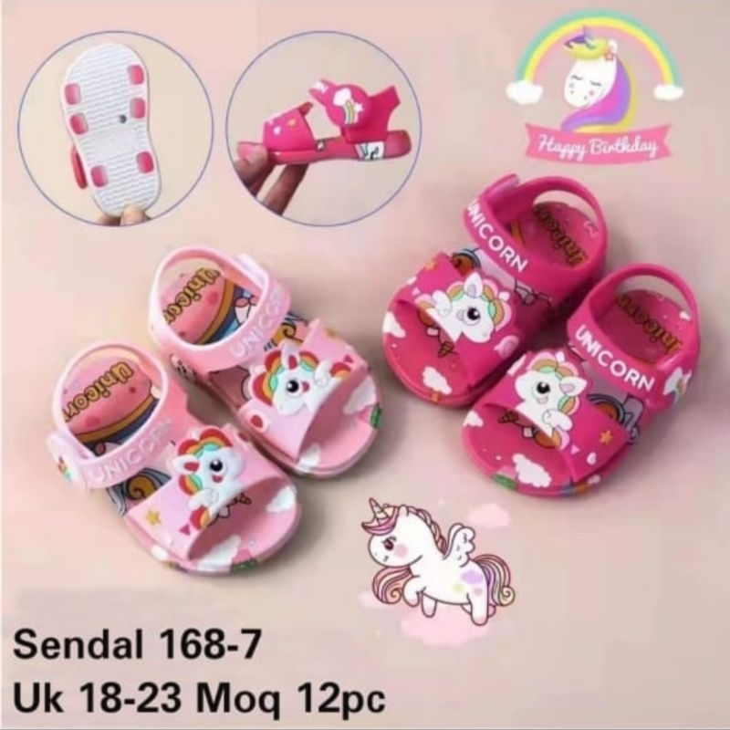Sendal sepatu unicorn