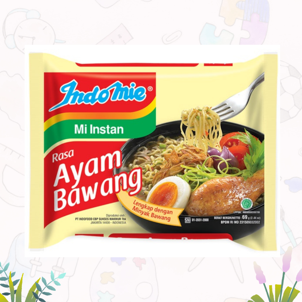 

INDOMIE MIE KUAH AYAM BAWANG 69 GR (PCS)