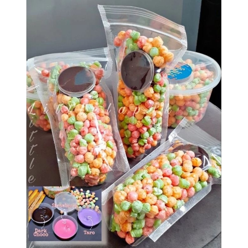 

rice crispy coklat kemasan pouch / rice ball nyamnyam / biskuit stik cokelat