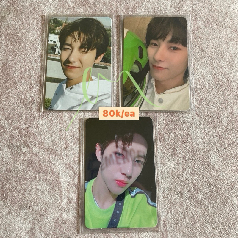 Photocard pc renjun gojek wink cahil empathy reality dream boom