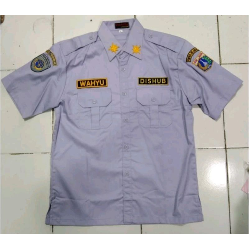 Kemeja PDH Dishub ABU