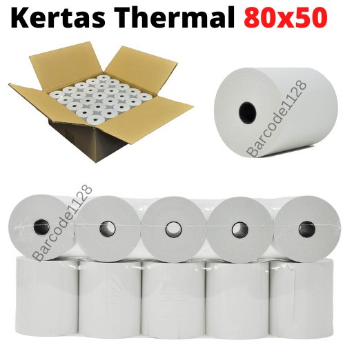 

Kertas Kasir Struk Thermal NON Otani 80x50. Thermal Paper 80 x 50