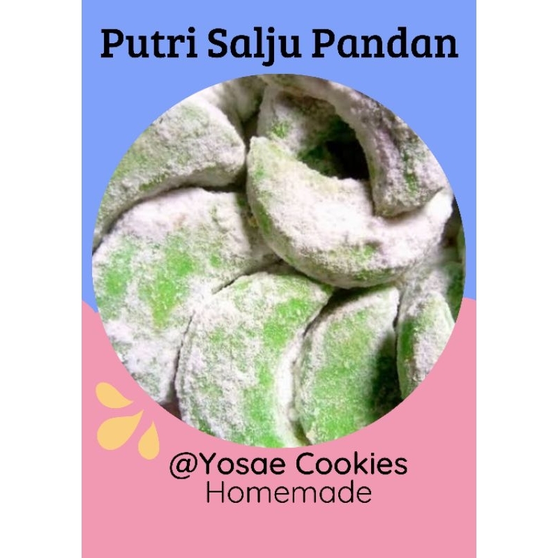 

Kue Kering Putri Salju Pandan Premium Enak Murah 250 gr