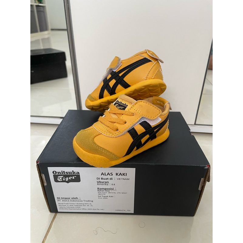 (PRELOVED) Sepatu Anak Onitsuka Tiger