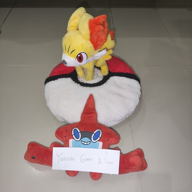 POKEMON TARTS FENNEKIN ORI ORIGINAL TAKARA TOMY ARTS BONEKA PLUSH DOLL IMPORT MATA KERAS T-ARTS Bone